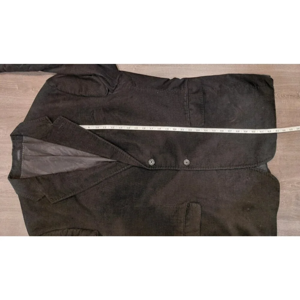 Express Design Studio Corduroy Sport Jacket 2-Button‎ Preppy Dark Academia Goth